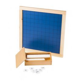 Montessori pomůcky Stovková tabule