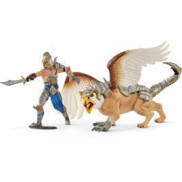 Schleich Bojovník s griffinem 70129