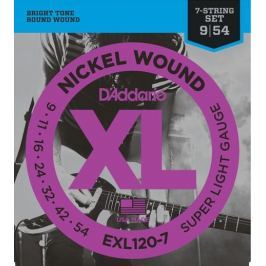 Daddario EXL120-7 Struny pro sedmistrunnou elektrickou kytaru