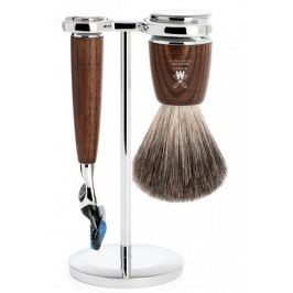 Mühle Rytmo sada na holení, Pure Badger, Fusion, Ash Wood