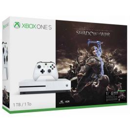 Microsoft Xbox One S 1TB + Middle-Earth: Shadow of War