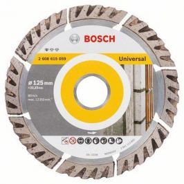 Bosch Diamantový dělicí kotouč Standard for Universal 125 × 22,23 mm