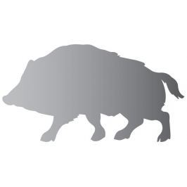 Delphin Nálepka Divočák Silueta Silver
