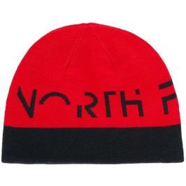 The North Face Youth Anders Beanie Tnf Black/Tnf Red S