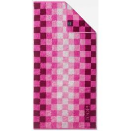 Joop! Ručník Squares 50x100 cm, 3ks purpurová