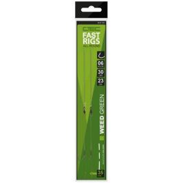 Spro Návazec C Tec Fast Rigs Weedy Zelená 23 cm 30 lb 2 ks 10