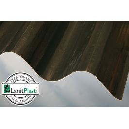 LanitPlast Sklolaminát vlna 94/35 síla 0,71 mm, zelená 0,94x2 m