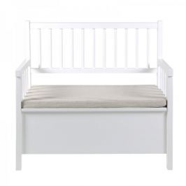 Design Scandinavia Lavice s opěrkami rukou Antik, 90 cm