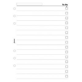 Náhradní náplň do diáře Filofax A5