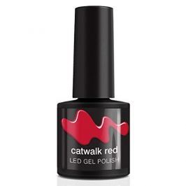 RIO Barevný gel-lak na nehty Catwalk Red (Led gel Polish) 7 ml