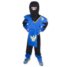 Rappa Kostým NINJA modro-žlutý S