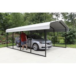 Arrow kovový přístřešek / carport ARROW 3,7 x 6,0 m - 122007