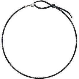 Morellato Kožený náhrdelník Drops Black SCZH6