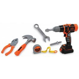 Smoby Black&Decker Sada nářadí s vrtačkou v tašce