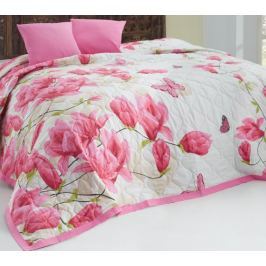 Carbotex Přehoz Alize Pink 220x240 + 2x 40x40 cm