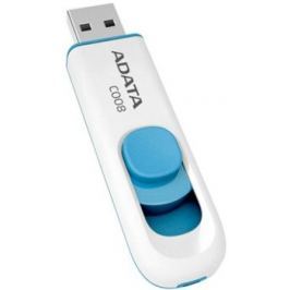 Adata C008 64GB bílý/modrý (AC008-64G-RWE)