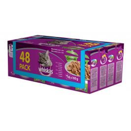 Whiskas casserole mix. výběr v želé 48 pack