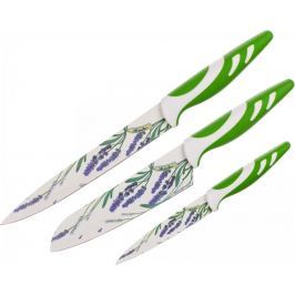 Banquet Sada nožů s nepřilnavým povrchem LAVENDER Green, 3 ks