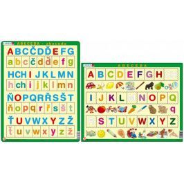 LARSEN Česká ABECEDA s obrázky puzzle set MAXI