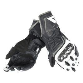 Dainese rukavice CARBON D1 LONG vel.XS černá/bílá/antracit, kůže (pár)