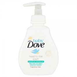 Baby Dove Sensitive Moisture Mycí gel na celé tělo i vlásky 200ml