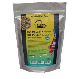 Healthy Pond Plovoucí pelety červené/zelené 2mm 3L