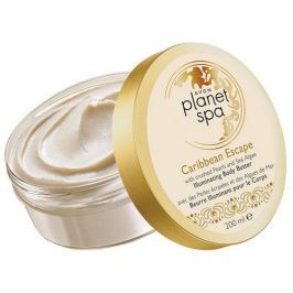 Avon Rozjasňující tělový krém s výtažky z perel a mořských řas Planet Spa Caribbean Escape 200 ml