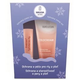 Weleda Zimní set s ochranou a péčí pro rty a pleť