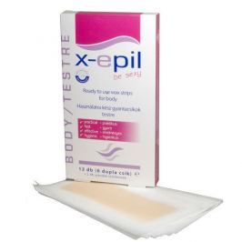 Ostatní Depilační pásky na tělo X-Epil 6 x 2