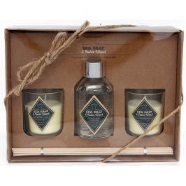 Sifcon Difuzér 100ml + 2ks svíček, SEA SALT AND CEDAR WOOD