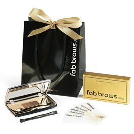 fab brows Luxusní sada pro úpravu obočí (Odstín Slate/Black )