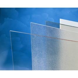 LanitPlast Polykarbonát plný 1 mm čirý 1,25x2,05 m