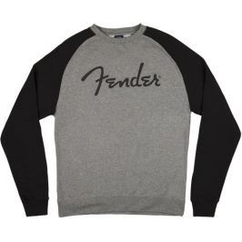 Fender Logo Pullover Gray L Mikina