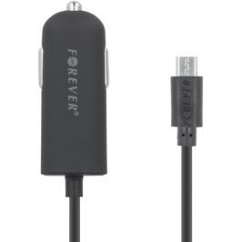 Forever Nabíječka do auta Forever, 2 100 mA, Micro-USB, černá