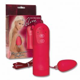Vibrační vajíčko - Velvet red mini bullet