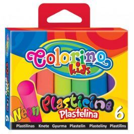Modelína Colorino neonová 6 barev