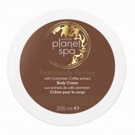 Avon Zpevňující tělový krém s výtažky z kávy Planet Spa Fantastically Firming 200 ml