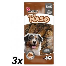 Akinu Plíce sušené 3 x 300g