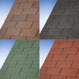LanitPlast střešní šindel červený LANITPLAST ZINA 394 x 553 cm