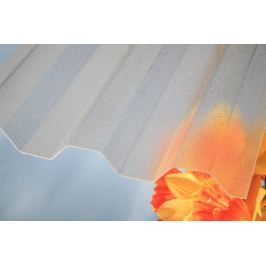 LanitPlast Trapézový polykarbonát Marlon CSE ORIGINAL TR 76/16 síla 0,8 mm čirý 1,06x2 m