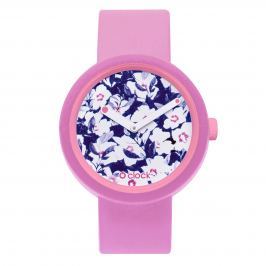 Obag O CLOCK CIFERNÍK AZURO PINK A O CLOCK PÁSEK PINK Velikost: S (obvod 16 cm)