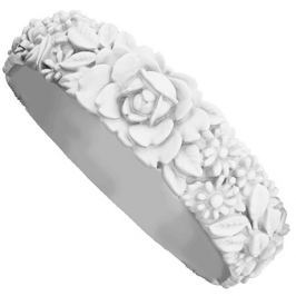 Obag O BRACELET BIG BÍLÝ Velikost: S (obvod 16 cm)