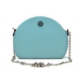 Obag O MOON LIGHT ANTIQUE MENTOL S DRUKEM ANTIQUE MENTOL A ŘETÍZKEM GRANDE SILVER