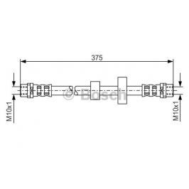 Brzdová hadice BOSCH BO 1987476698 1 987 476 698 BOSC