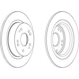 FERODO (FEDERAL-MOGUL) Brzdový kotouč FERODO FE DDF1776