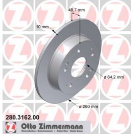 OTTO ZIMMERMANN GMBH Brzdový kotouč 280.3162.00