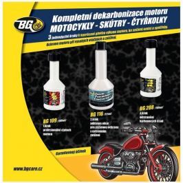 BG 6900 KIT dekarbonizace pro 4-taktní motocykly 3x100 ml