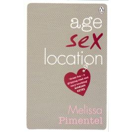 Age, Sex, Location - Melissa Pimentel